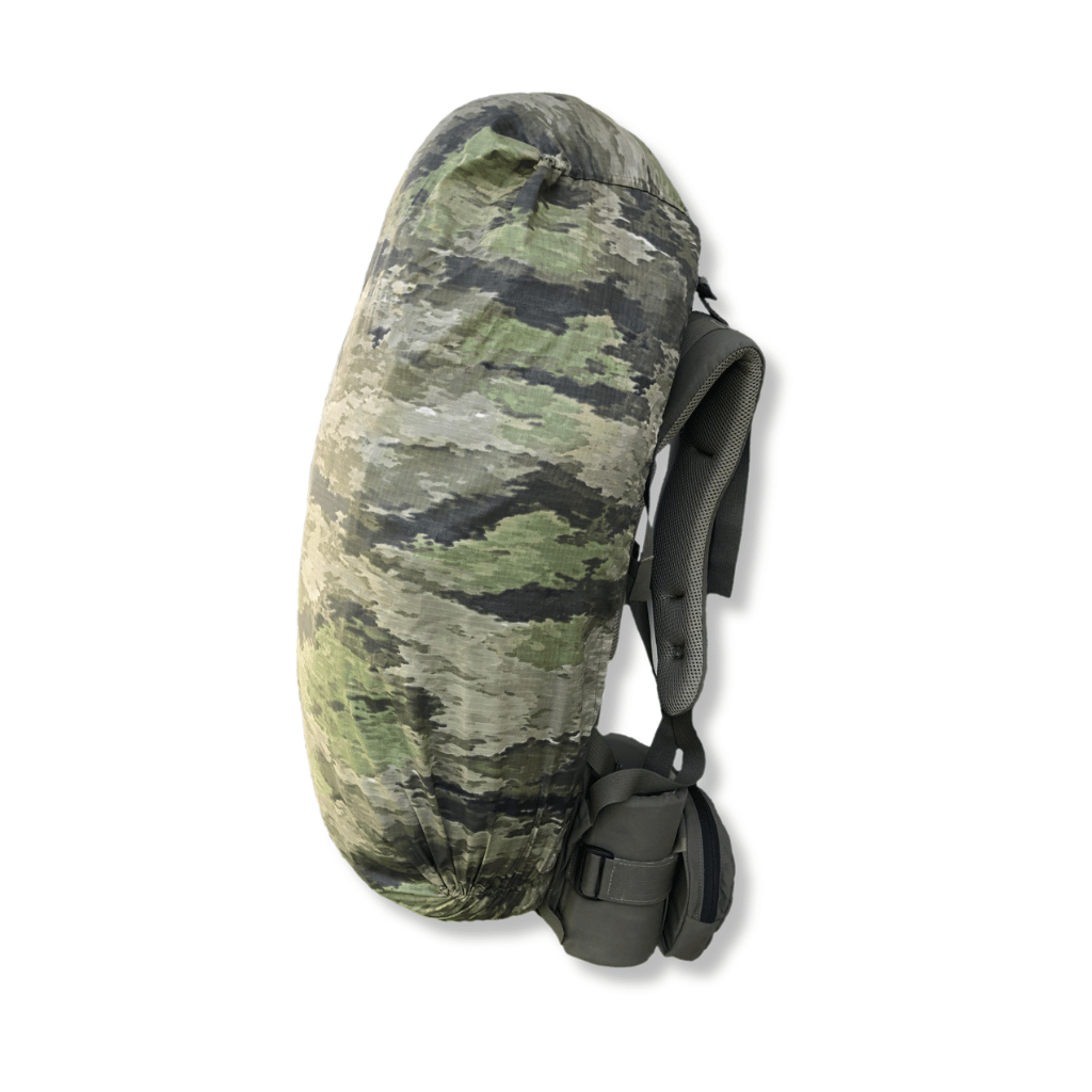Multicam backpack top rain cover