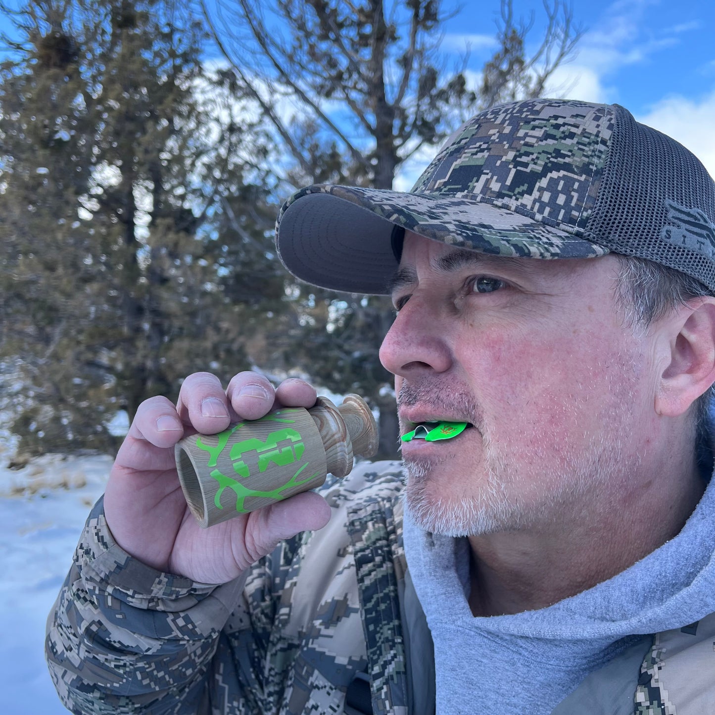 The GAME Diaphragm Elk Reed- BLUE