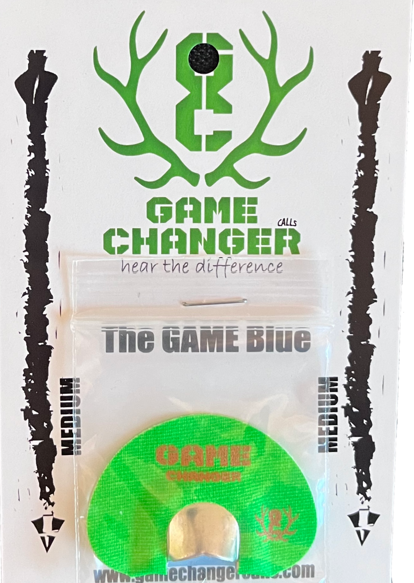 The GAME Diaphragm Elk Reed- BLUE