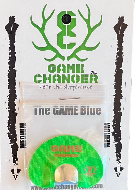 The GAME Diaphragm Elk Reed- BLUE