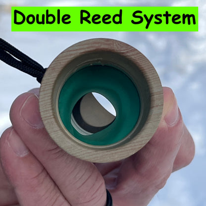 Game Changer & The GAME Elk Diaphragm BLUE  Reed Combo