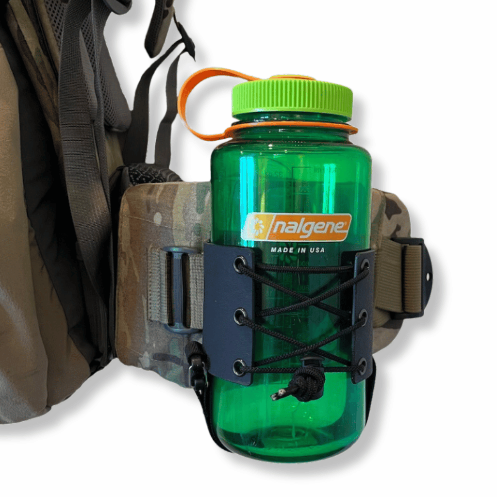 Bend-Able Backpack Water Bottle Holder